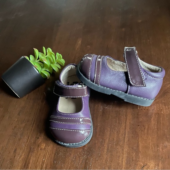 See Kai Run Purple  Mary Jane Style Toddler Shoes Size 3 - Picture 1 of 10